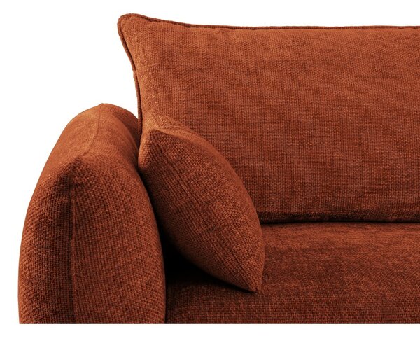 Oranžová pohovka 240 cm Matera – Cosmopolitan Design