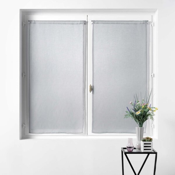 Šedé voálové záclony v sadě 2 ks 60x90 cm Sandra – douceur d'intérieur
