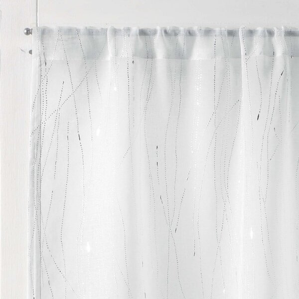 Bílé voálové záclony v sadě 2 ks 70x200 cm Filiane – douceur d'intérieur