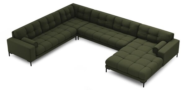 Zelená rohová pohovka (levý roh) Bali – Cosmopolitan Design