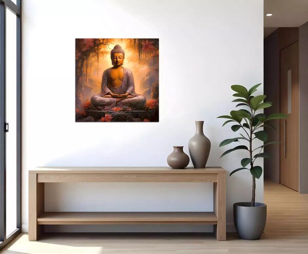 Obraz na zeď Buddha pod stromem