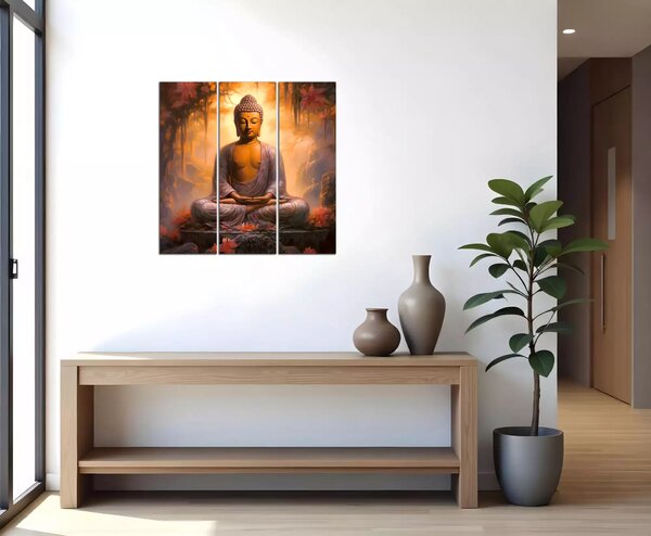 Obraz na zeď Buddha pod stromem