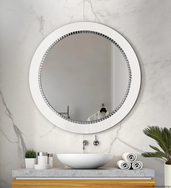 GieraDesign Zrcadlo Bracelet White Rozměr: Ø 60 cm