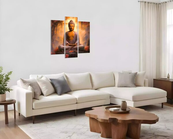 Obraz na zeď Buddha pod stromem