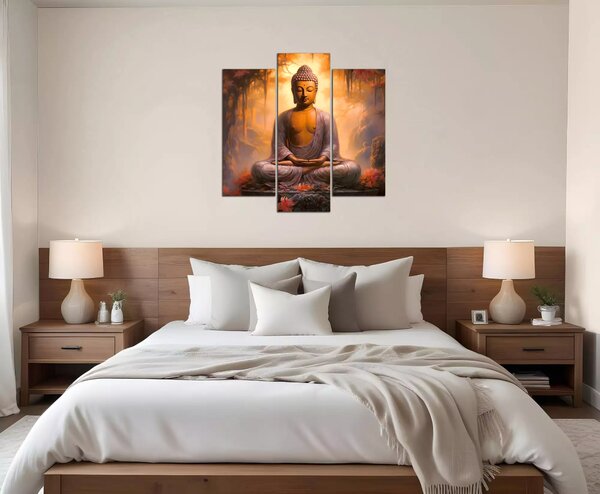 Obraz na zeď Buddha pod stromem