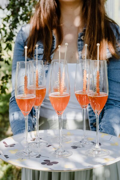 Sklenice Prosecco Queen