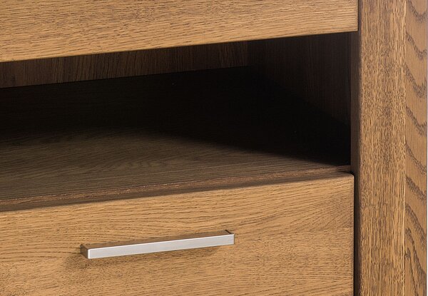 Szynaka Noční stolek Velvet II 79 54 cm z masivu dub Rustikal
