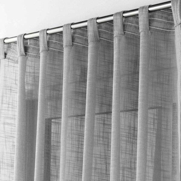 Šedá záclona 140x240 cm Haltona – douceur d'intérieur
