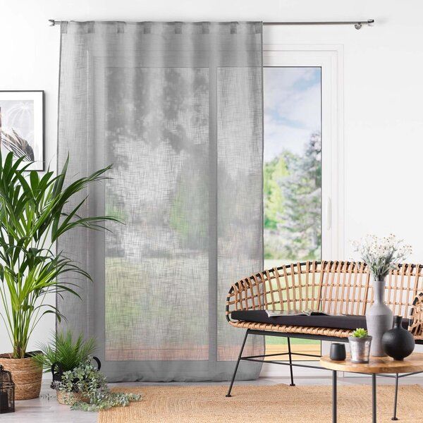 Šedá záclona 140x240 cm Haltona – douceur d'intérieur