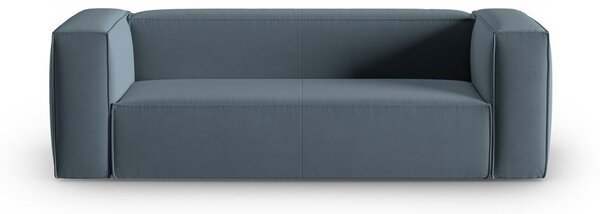 Modrá sametová pohovka 200 cm Mackay – Cosmopolitan Design