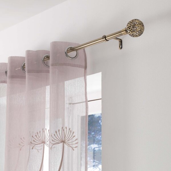 Kovová roztažitelná garnýž 120 - 210 cm Globa – douceur d'intérieur