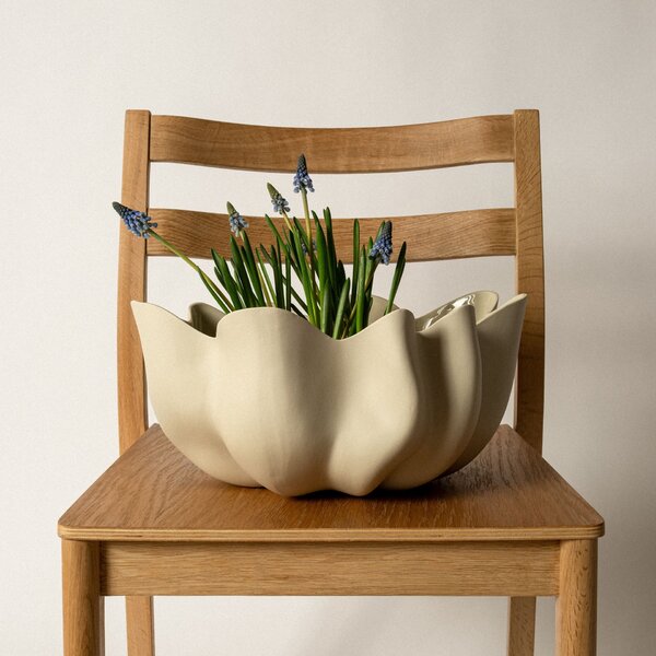 Kameninová mísa Nium Off White Ø 36 cm