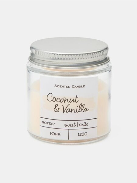 Sinsay - Vonná svíčka Coconut & Vanilla - béžová
