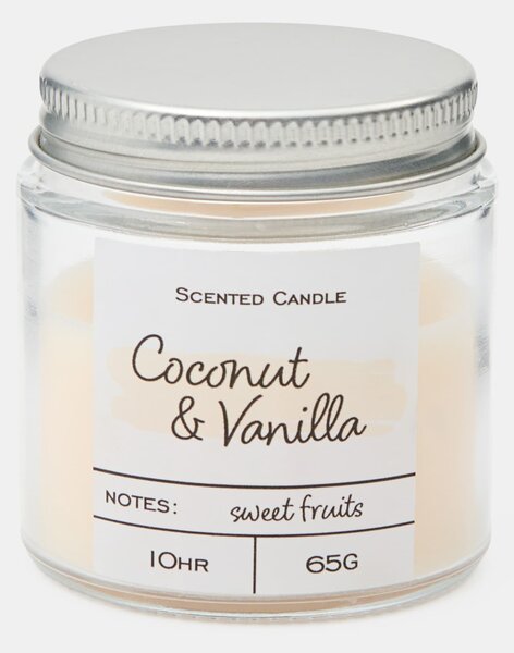 Sinsay - Vonná svíčka Coconut & Vanilla - béžová