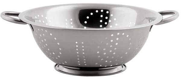 Cedník MagicHome DCB, 24 cm, okrúhle otvory, nerez