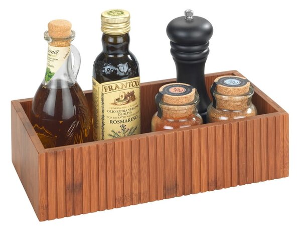 Bambusový úložný box v přírodní barvě 30x15x8 cm Mera – Wenko