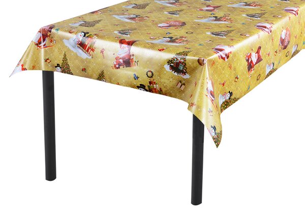 PVC ubrus VÁNOČNÍ DÁRKY 140x140 cm