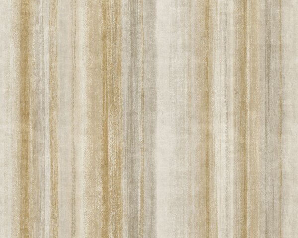 Vliesová obrazová tapeta na zeď, hnědo-béžová, imitace látky, PW6002, Precious Weaves, Grandeco