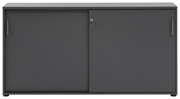SKŘÍŇ NA ŠANONY, antracitová, 160/84,2/41 cm MID.YOU - Online Only kancelářský nábytek, Online Only