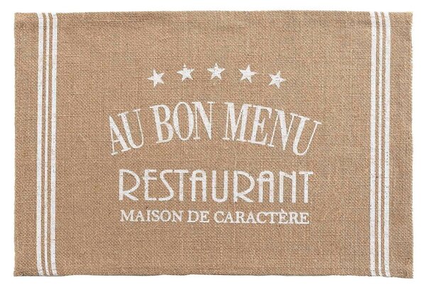 Prostírání z juty 30x45 cm Diner – douceur d'intérieur