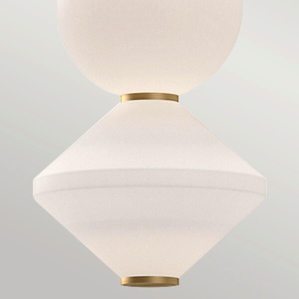 ZÁVĚSNÉ LED SVÍTIDLO, 20 W, 19,80/49,30 cm Elstead Lighting - Závěsná LED svítidla