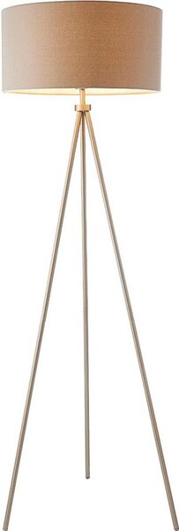 Endon 66987 - Stojací lampa TRI 1xE27/60W/230V béžová