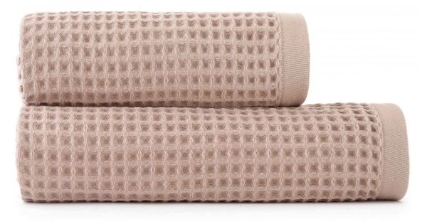 DARRÉ Vaflové ručníky a osušky - pudrově růžová Velikost: ručník 50 x 90