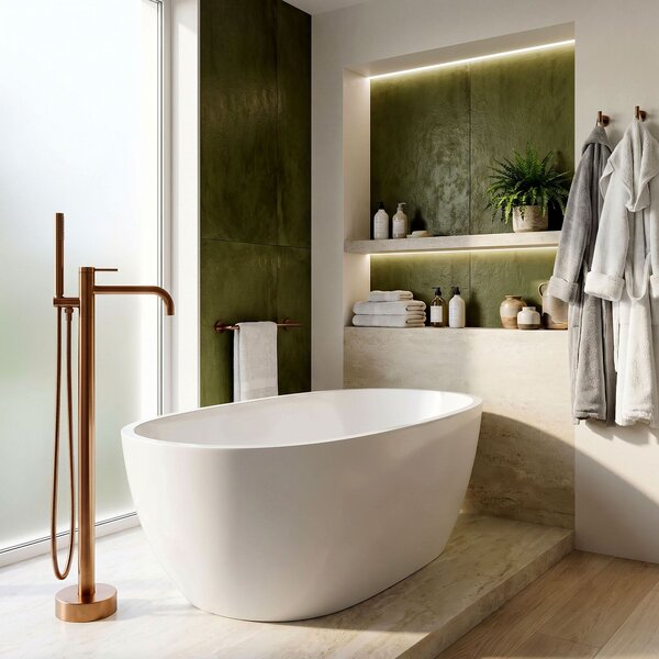 Volně stojící baterie Rea Clif Brush Copper