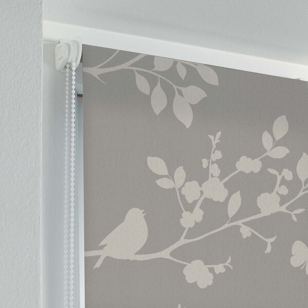Světle hnědá textilní roleta 90x180 cm Rossignol – douceur d'intérieur