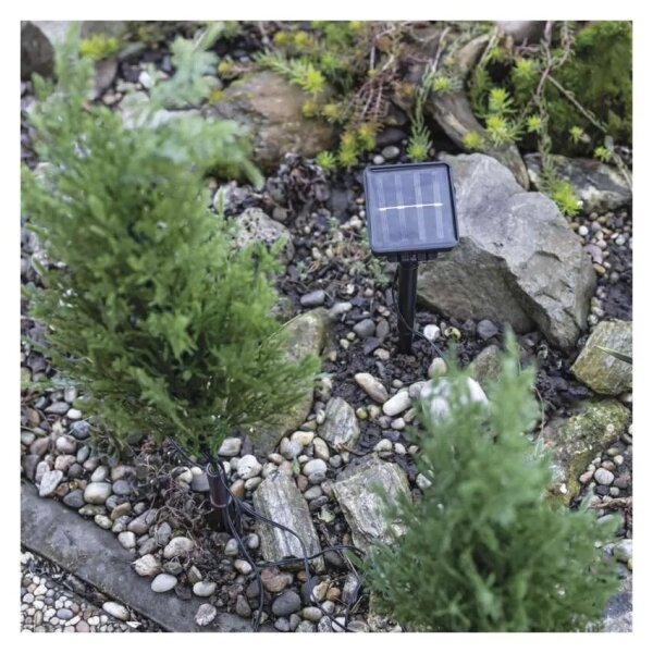 LED Solární dekorace 50xLED/3W/1,2V 600 mAh IP44