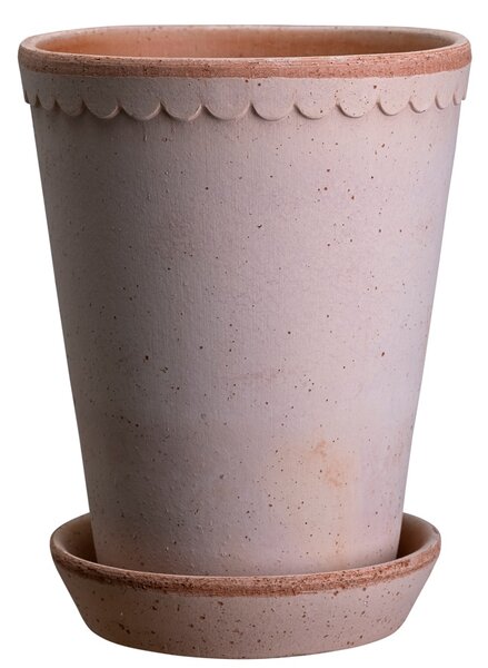 Bergs Potter Terakotový květináč Helena Tall Rosa - 14 cm BP164