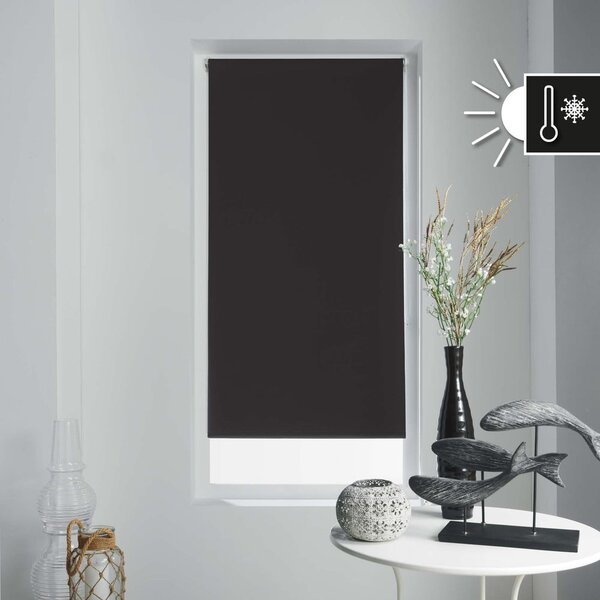 Černá textilní roleta 90x180 cm Occult – douceur d'intérieur