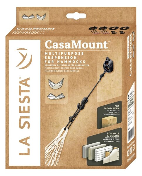 La Siesta CASAMOUNT - uchycení houpací sítě do zdí a stropů