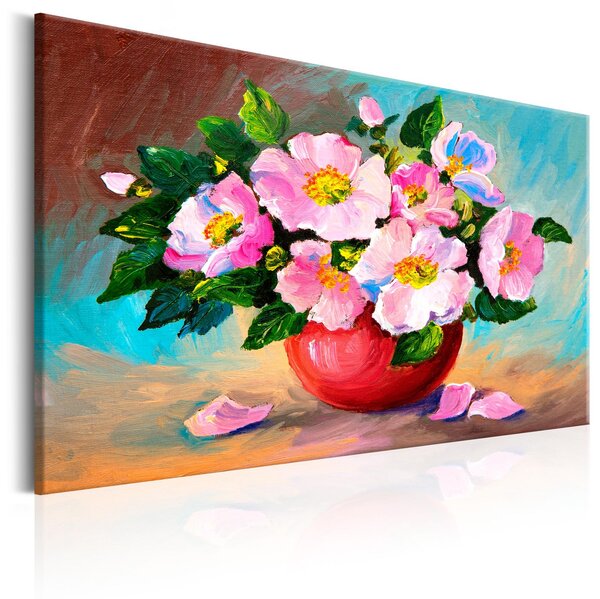 Obraz - Jarní květináč 90x60