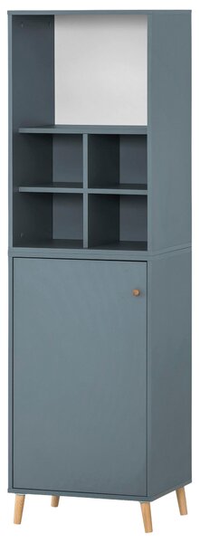 SKŘÍŇ NA ŠANONY, petrolej, 50,95/174,2/41 cm MID.YOU - Online Only kancelářský nábytek, Online Only
