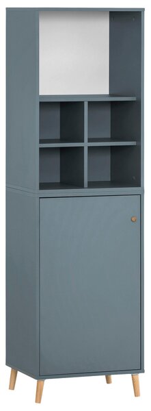 SKŘÍŇ NA ŠANONY, petrolej, 50,95/174,2/41 cm MID.YOU - Online Only kancelářský nábytek, Online Only
