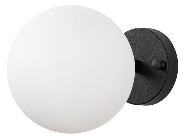 Černobílé nástěnné svítidlo ø 15 cm Atmaca – Opviq lights