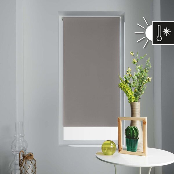 Světle hnědá textilní roleta 60x90 cm Occult – douceur d'intérieur