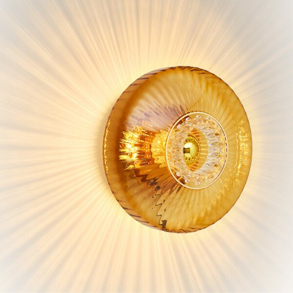 New Wave Optic Nástěnné Svítidlo XL Amber DESIGN BY US