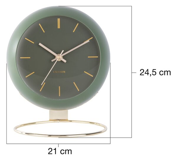Stolní hodiny ø 21 cm Globe – Karlsson