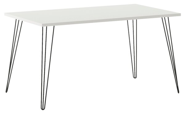 PSACÍ STŮL, černá, bílá, 120/80/74 cm MID.YOU - Online Only psací stoly, Online Only