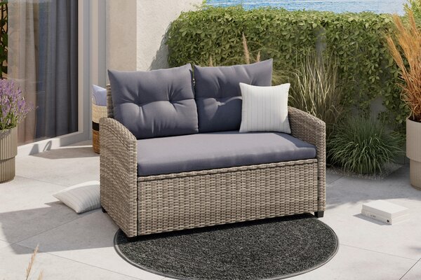 ZAHRADNÍ LAVICE kov, plast, textil Ambia Garden - Online Only zahradní nábytek, Online Only