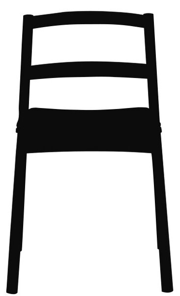BILLIANI - Dřevěná židle s čalouněným sedákem LOAD 641