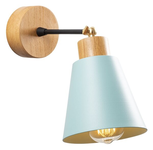Tyrkysové/v přírodní barvě nástěnné svítidlo ø 14 cm Manavgat – Opviq lights