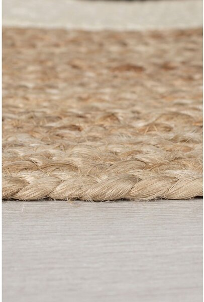 Jutový dětský koberec v přírodní barvě 100x100 cm Bertie Bear – Flair Rugs