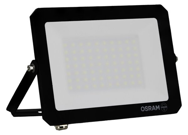Černý venkovní LED reflektor LUX 50 W bez senzoru, studená bílá