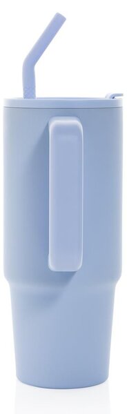 Velký nerezový termohrnek Embrace, 900ml, XD Design, světle modrý