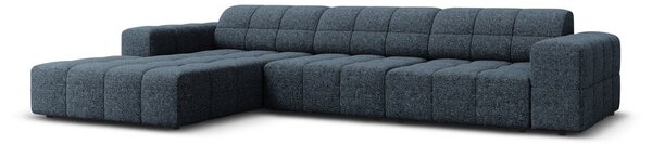 Modrá rohová pohovka (levý roh) Chicago – Cosmopolitan Design