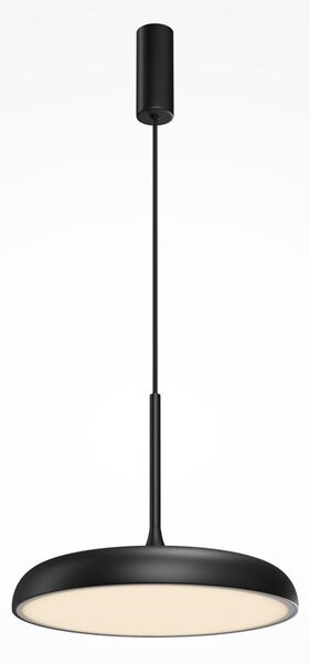 Maytoni Závěsné LED svítidlo GERHARD, 26W, Ø 40 cm, CRI80 Barva: Černá