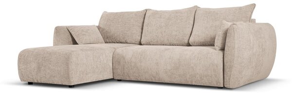 Béžová rohová pohovka (levý roh) Matera – Cosmopolitan Design